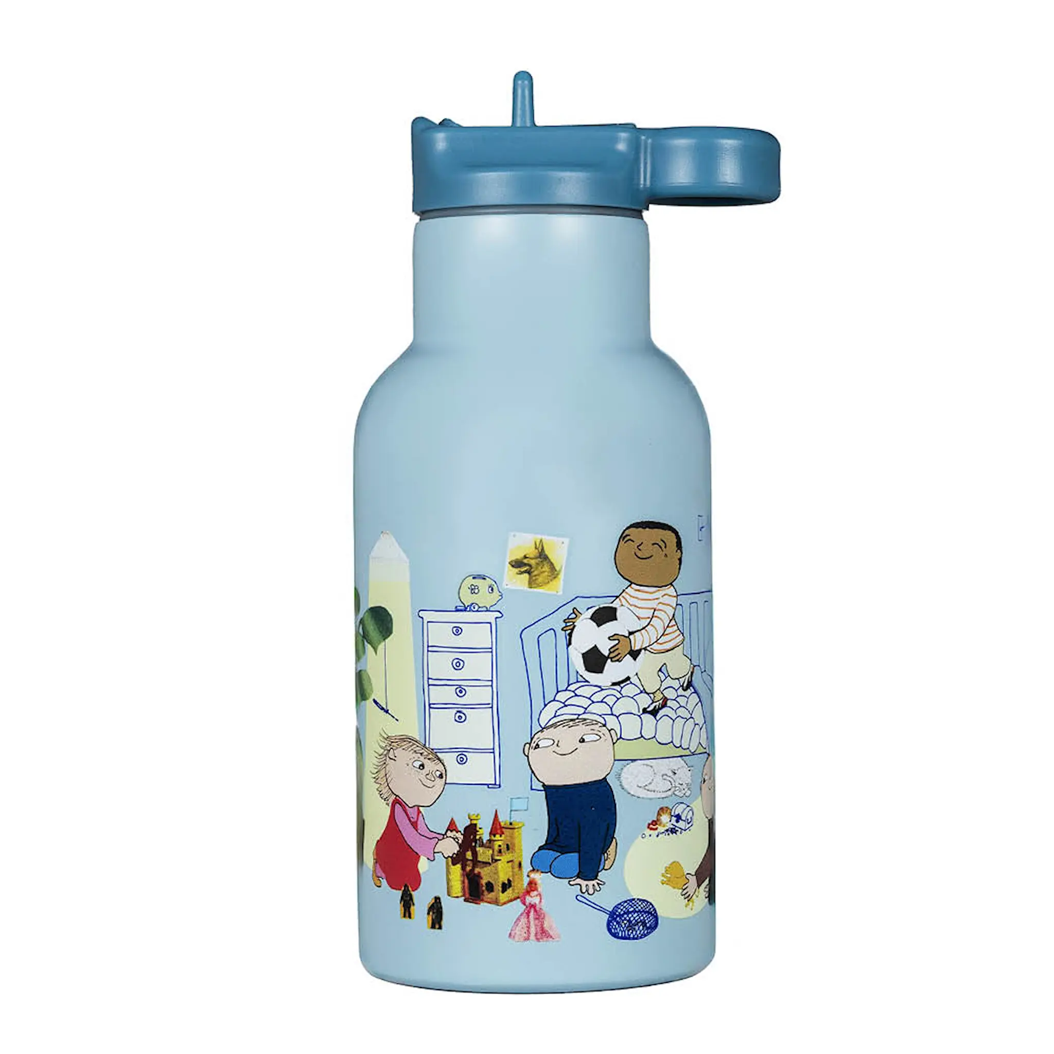 Rätt Start Albert Åberg drikkeflaske 0,34L blå