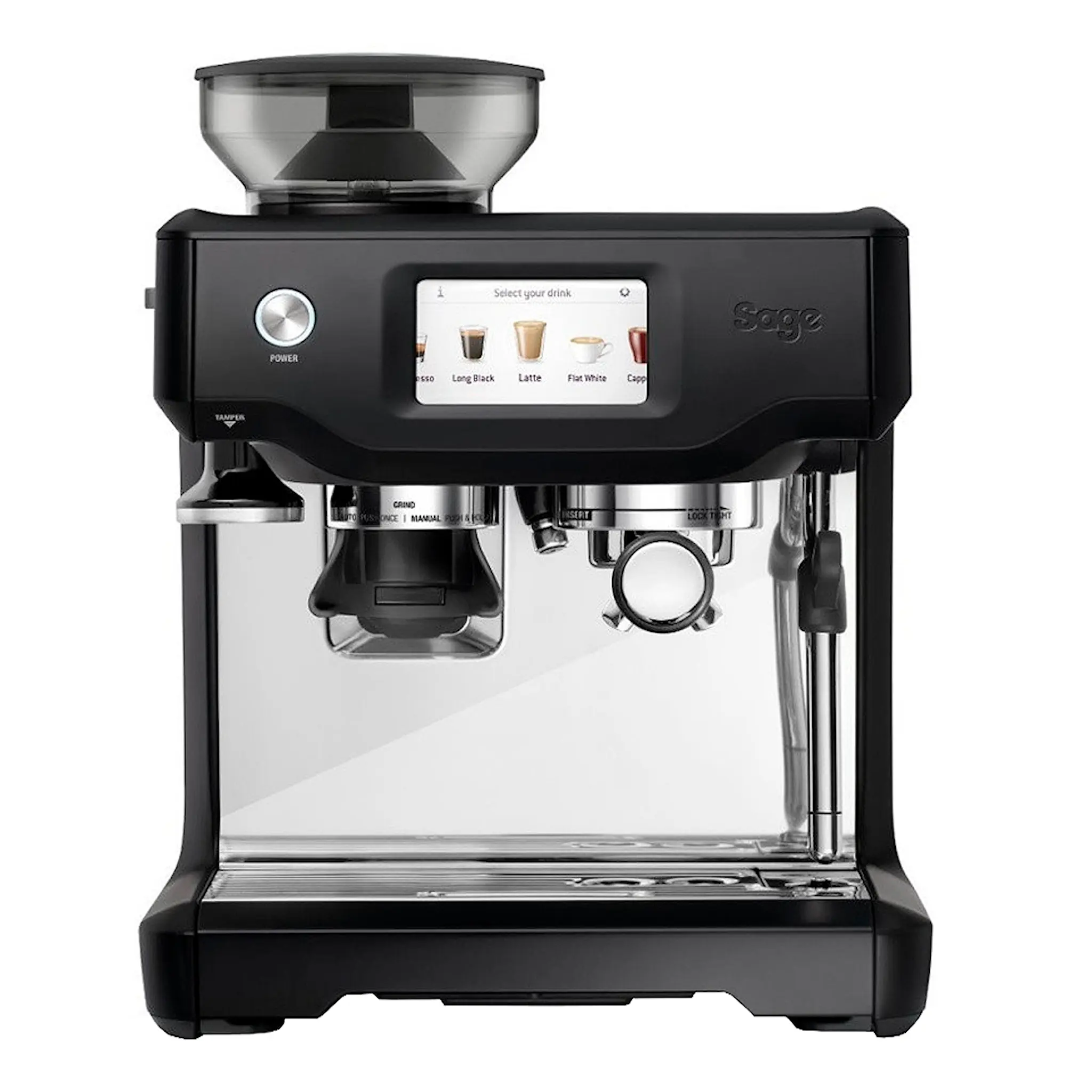 Sage Sage The Barista Touch Espressomaskin Black Truffle
