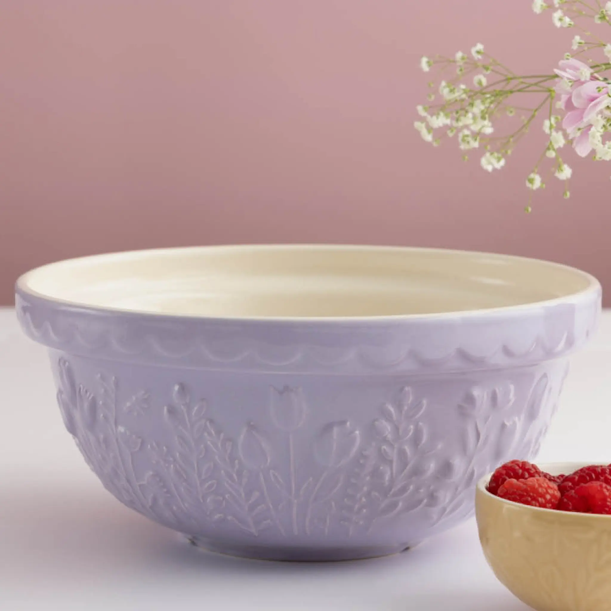 Mason Cash In The Meadow blandningsskål S24 2 L Tulpan lila