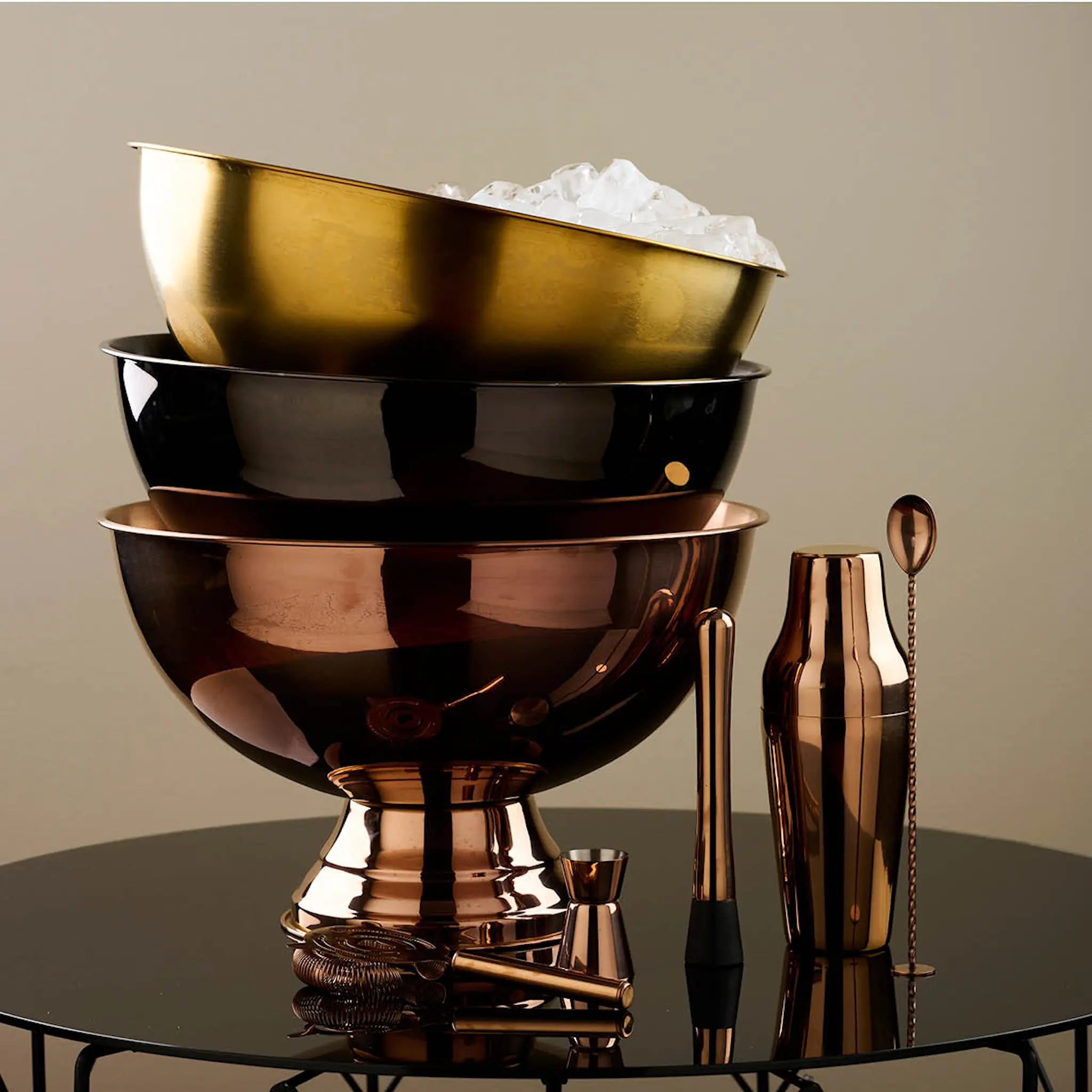 Modern House Sontell cocktailsil Koppar