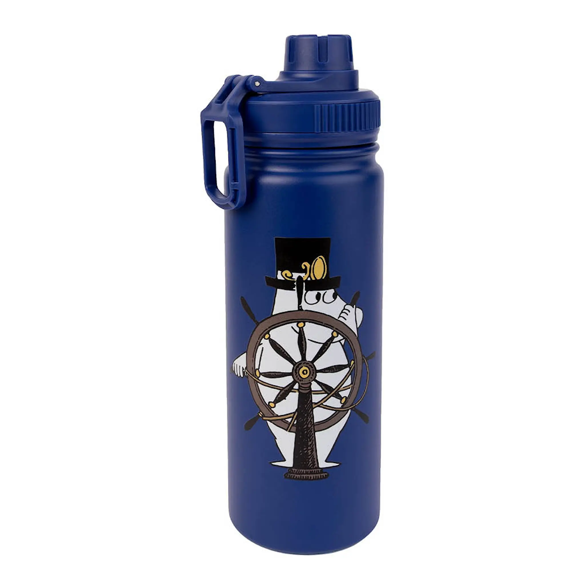 Nordicbuddies Mumin termosflaska 0,55 L marinblå