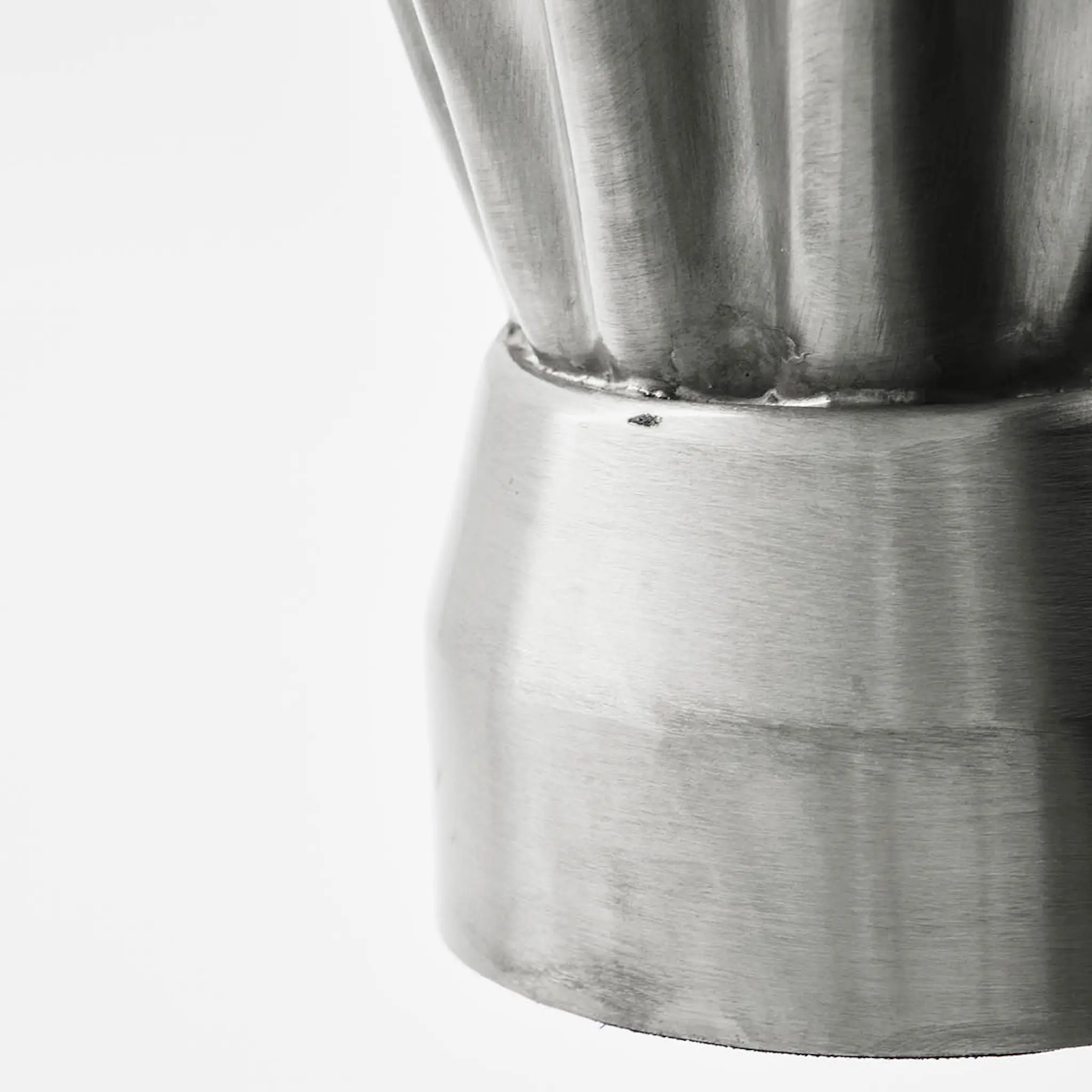 House Doctor Flood vas 33 cm borstad silverfinish