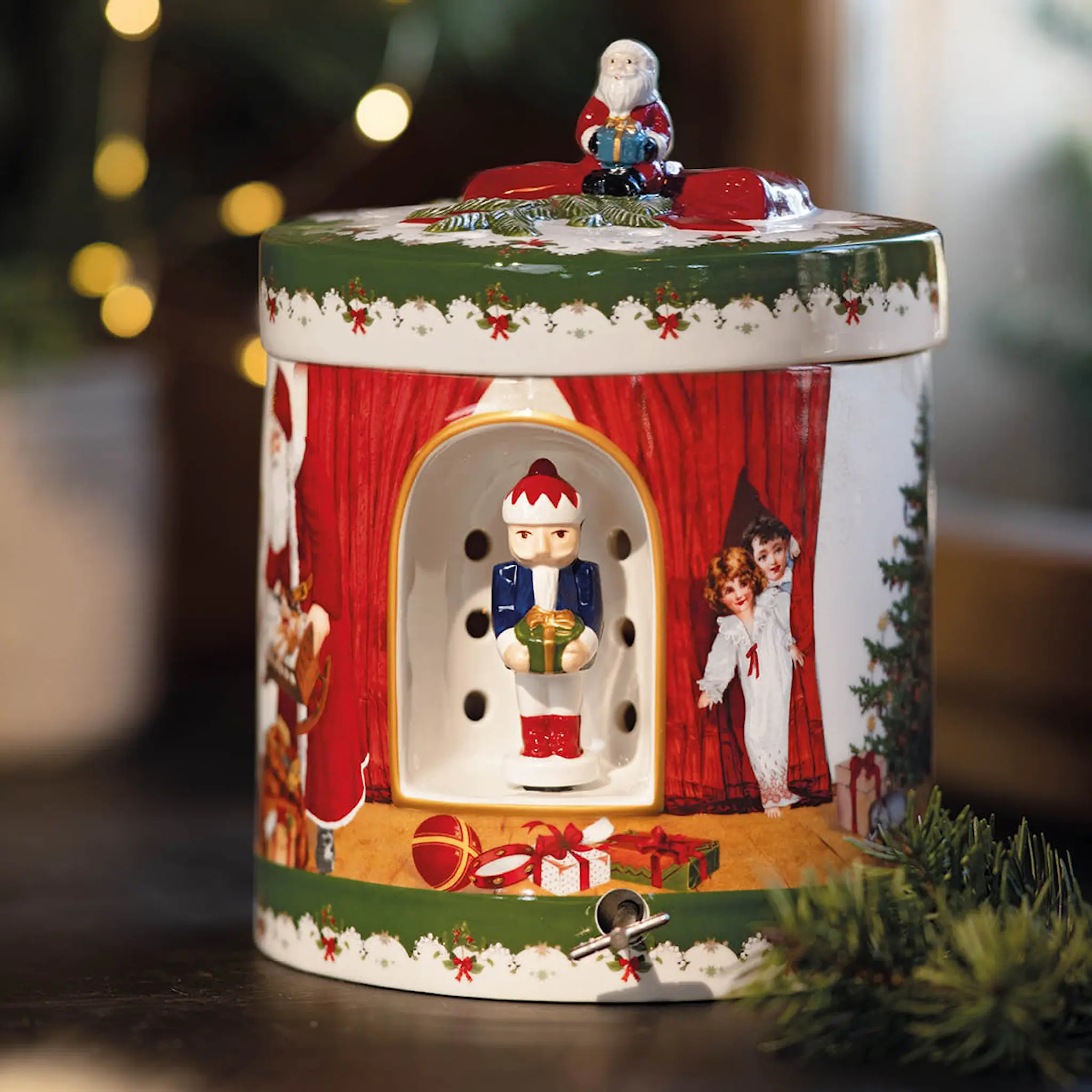 Villeroy & Boch Christmas Toy's gaveboks rund