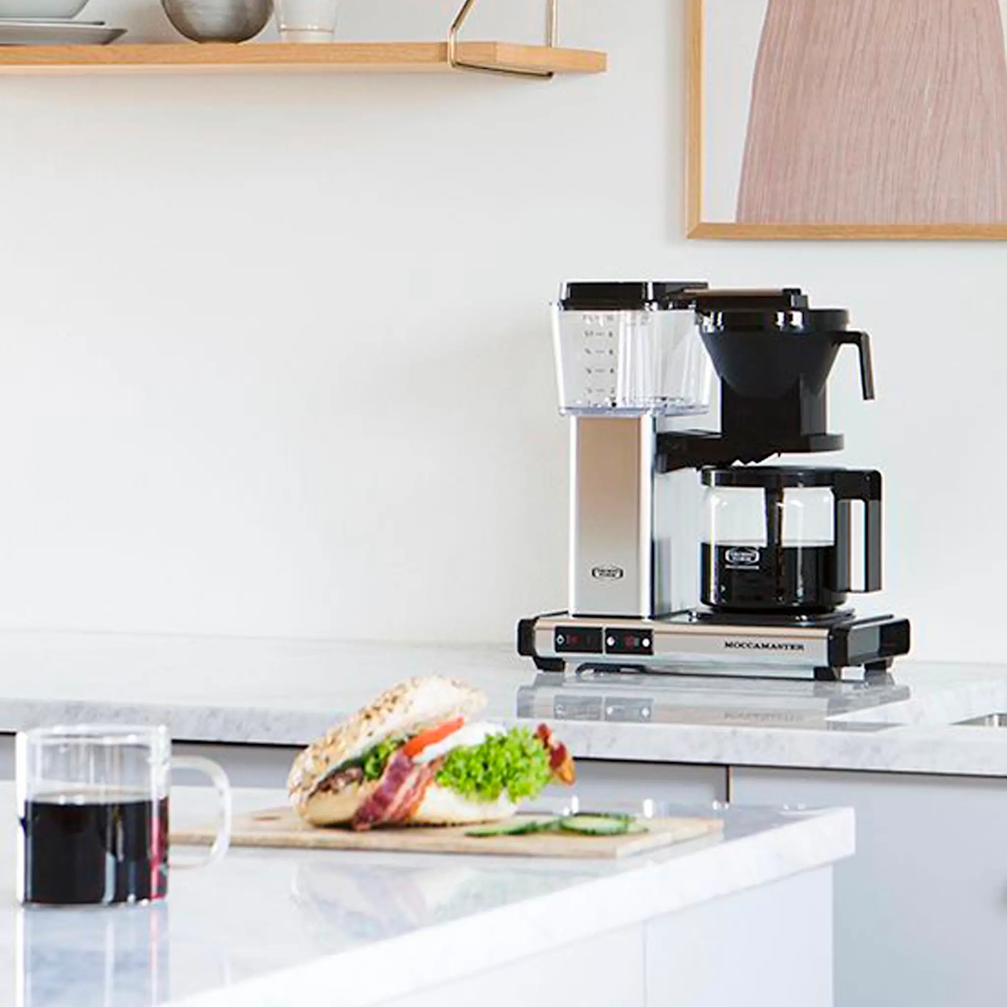 Moccamaster Moccamaster Automatic Kaffebryggare Polished Silver