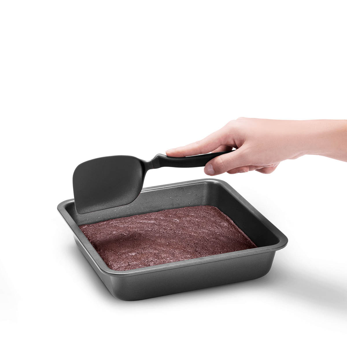 Dreamfarm Stekespade fleksibel liten 24,6 cm svart