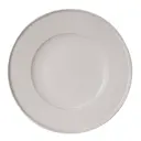 White Satin Tallrike 23 cm White Snow