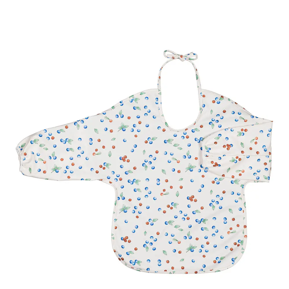 Elsa Beskow Hihallinen ruokalappu Pikku-Pekka Mustikkametsässä