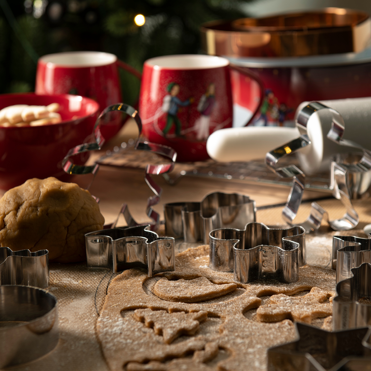 Modern House bAYk pepperkakeform sommerfugl sølv