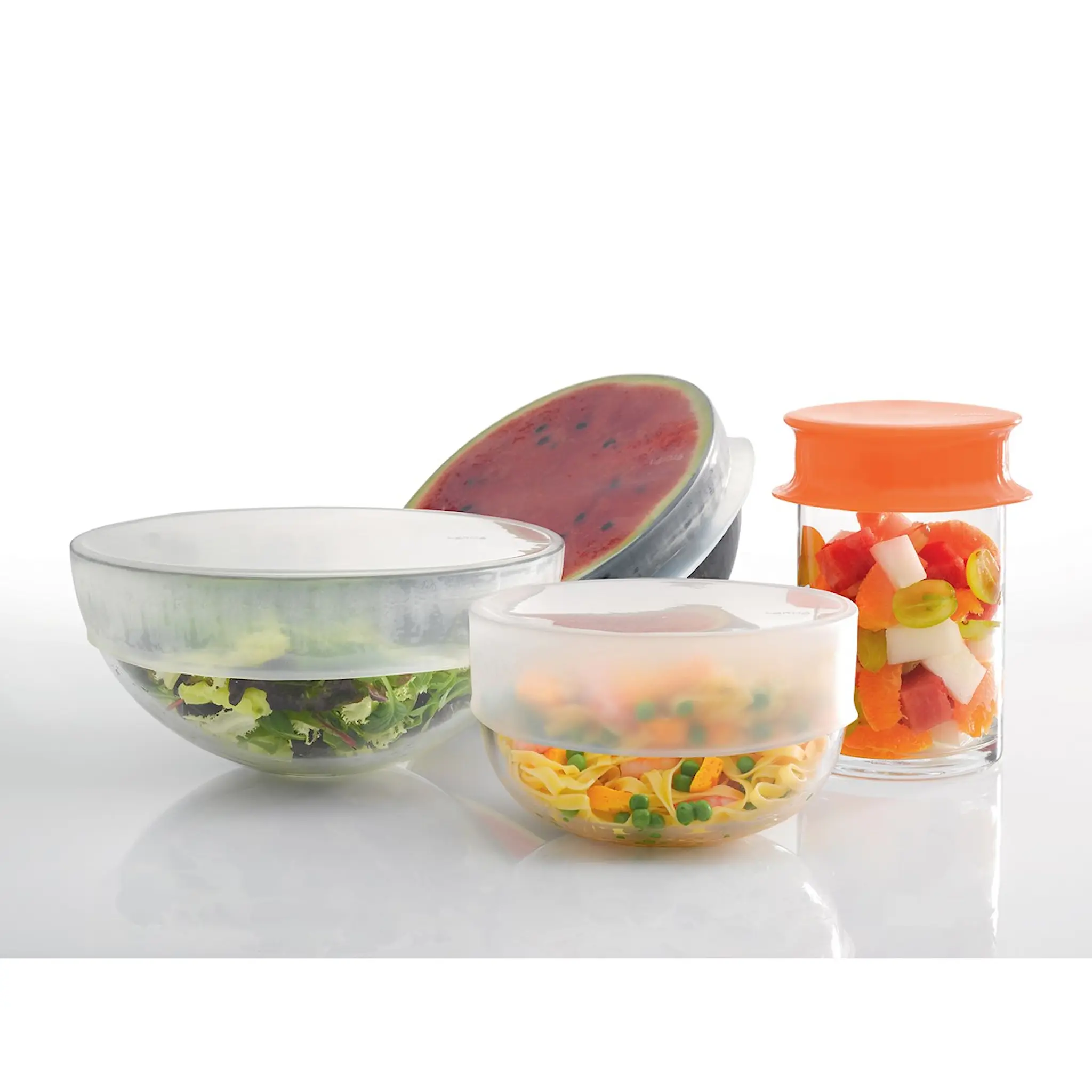 Lékué Stretchlock 8,5 cm 2 -pack Transparent