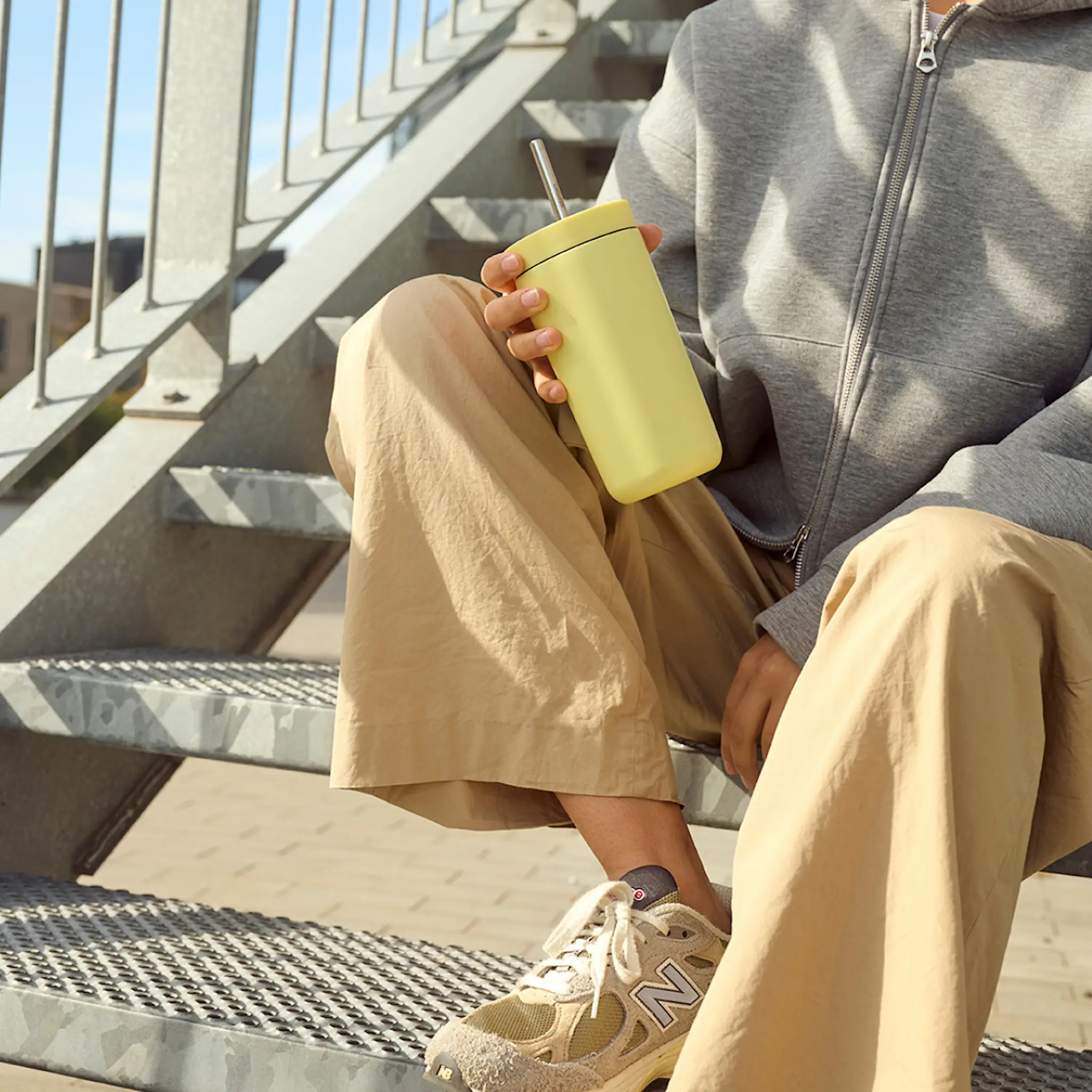 Stelton To Go Sip termosmugg med sugrör 40 cl laevis