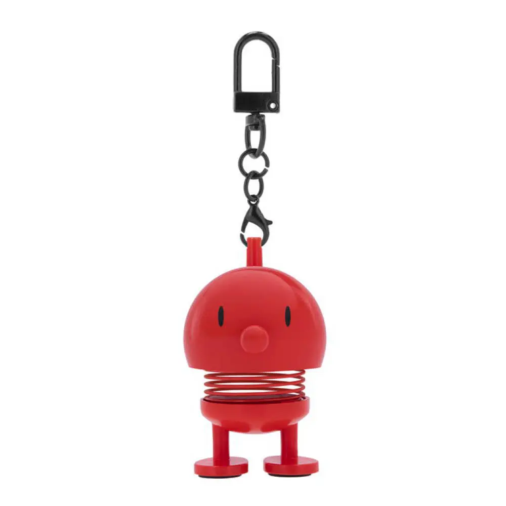 Bag charm 5,9 cm rød