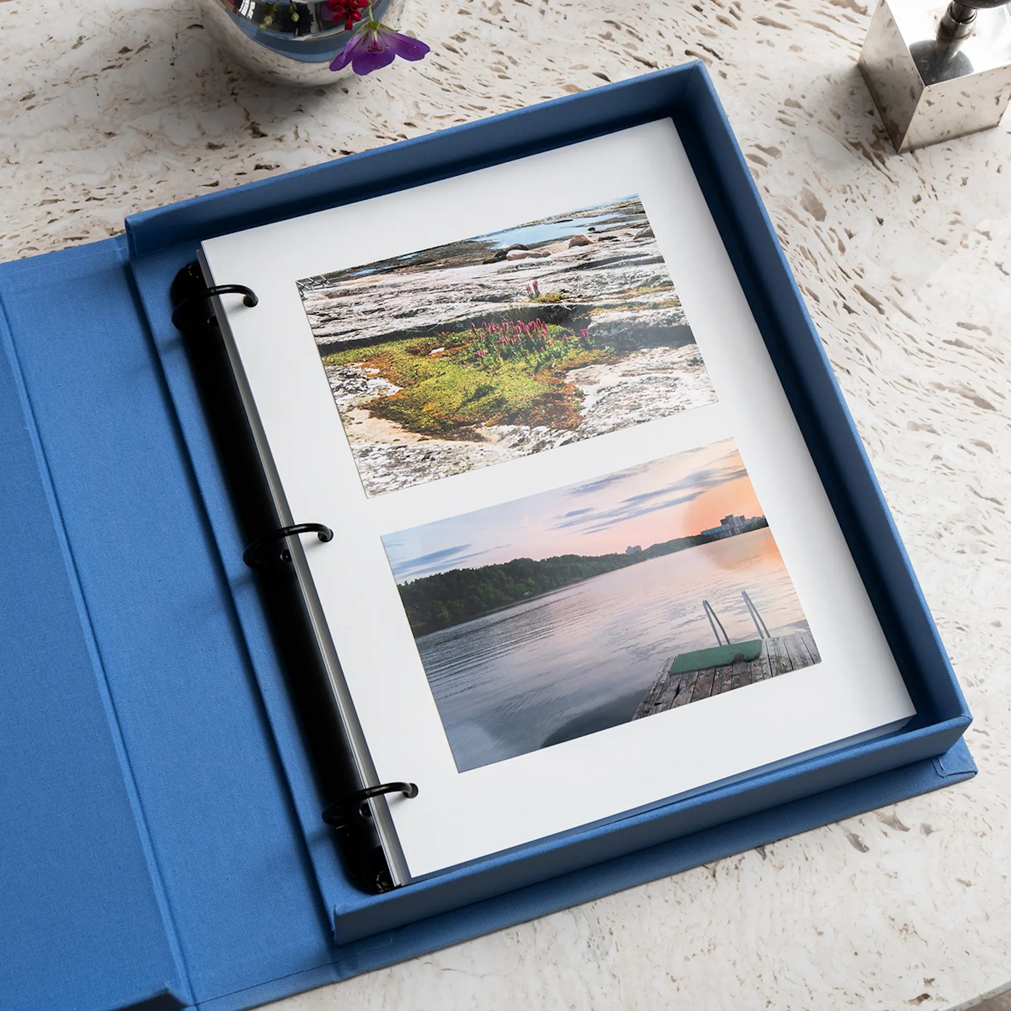 Printworks Fotoalbum Moments That Matter the Most 33x27 cm blå