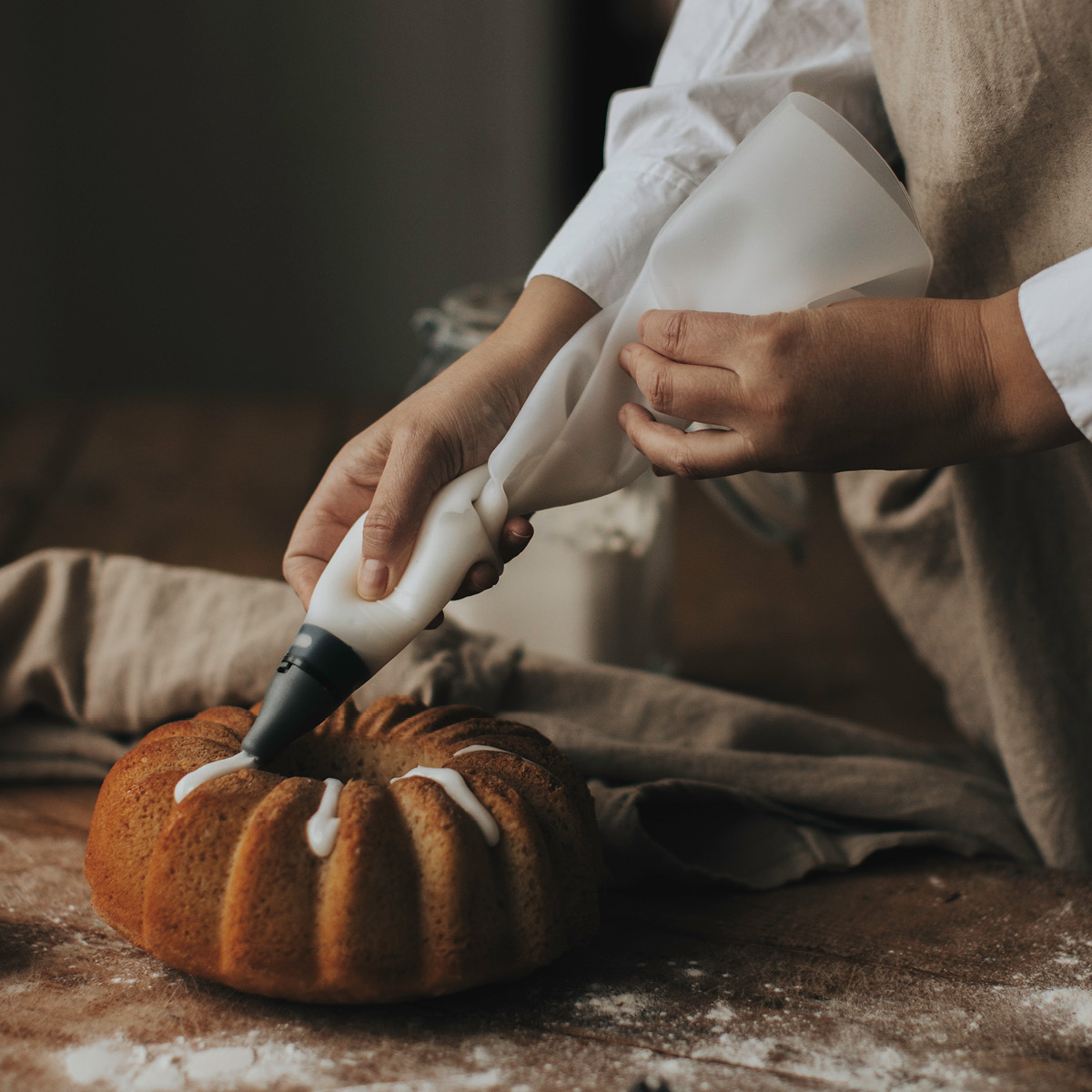 Dorre Cookie sprøytesett hvit