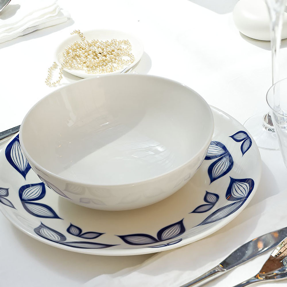 Arabia 24h dyp tallerken 16 cm hvit