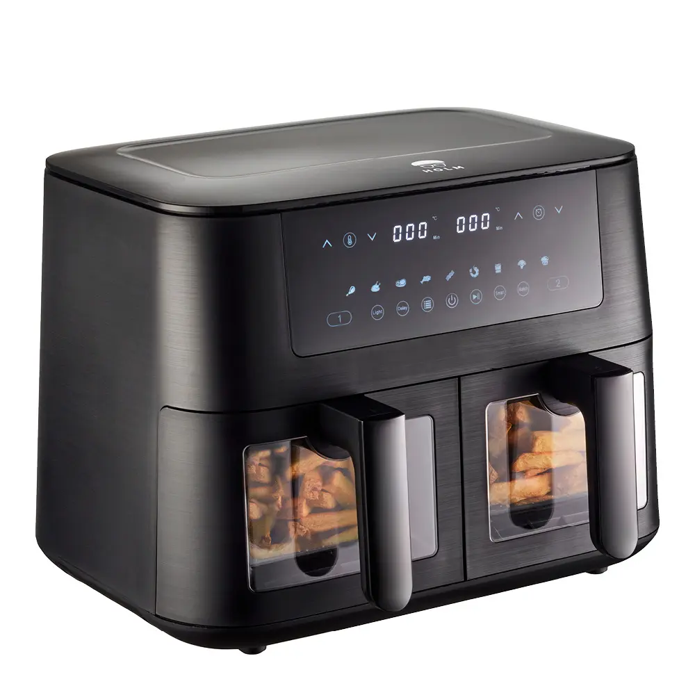 Holm Airfryer 9 L 2800W Musta