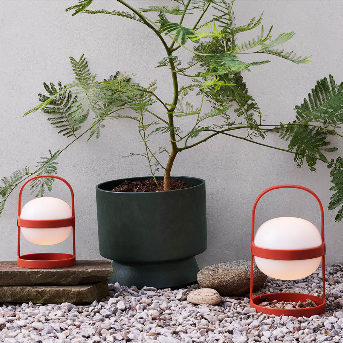 Rosendahl Soft Spot solar circular 18,5 cm terracotta