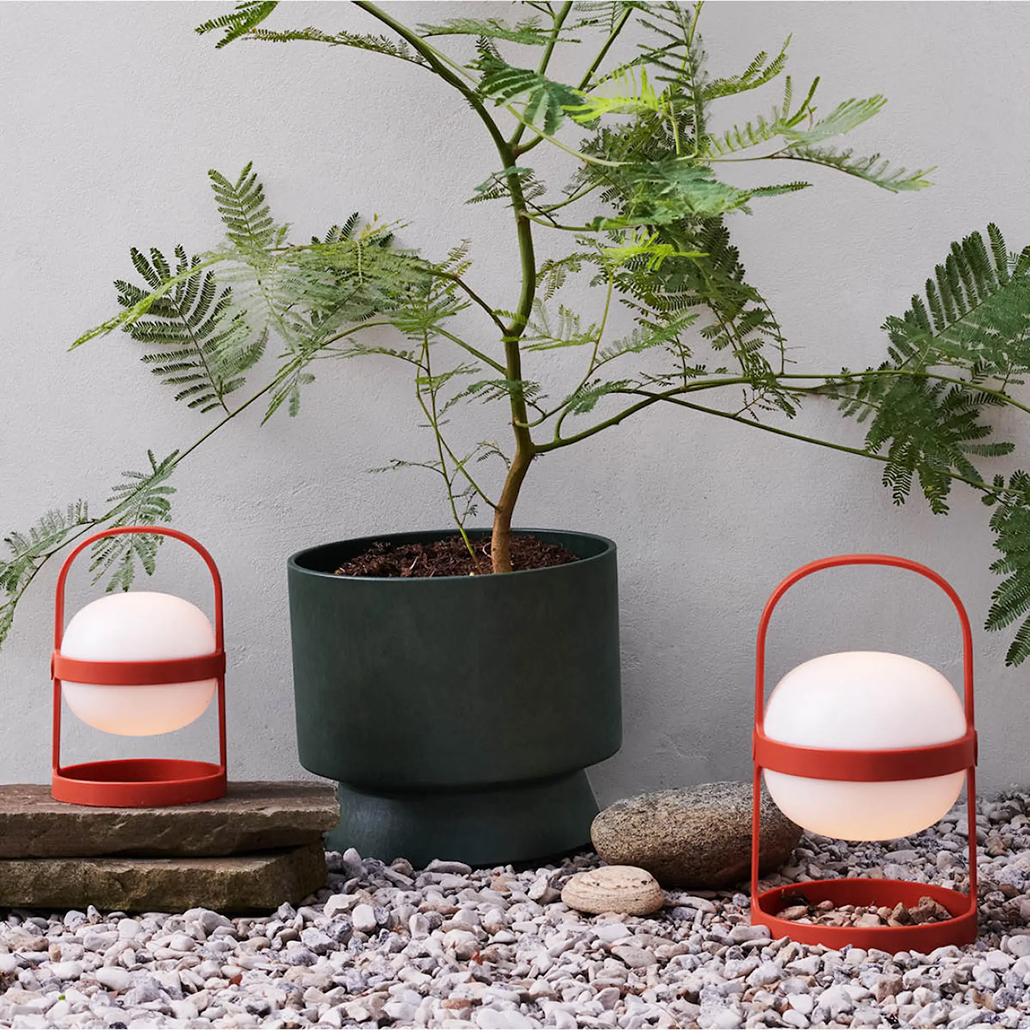 Rosendahl Soft Spot Solar Circular 18,5 cm Terracotta