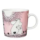 Muminmugg Kärlek Rosa