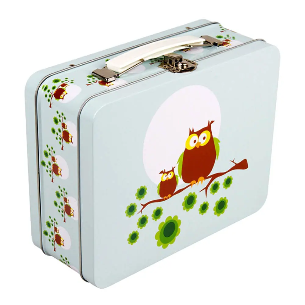 Eväsrasia Pöllö 16x19 cm Vaaleansininen