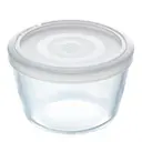 Cook & Freeze Glasskål med Lock 1,6 L Klar