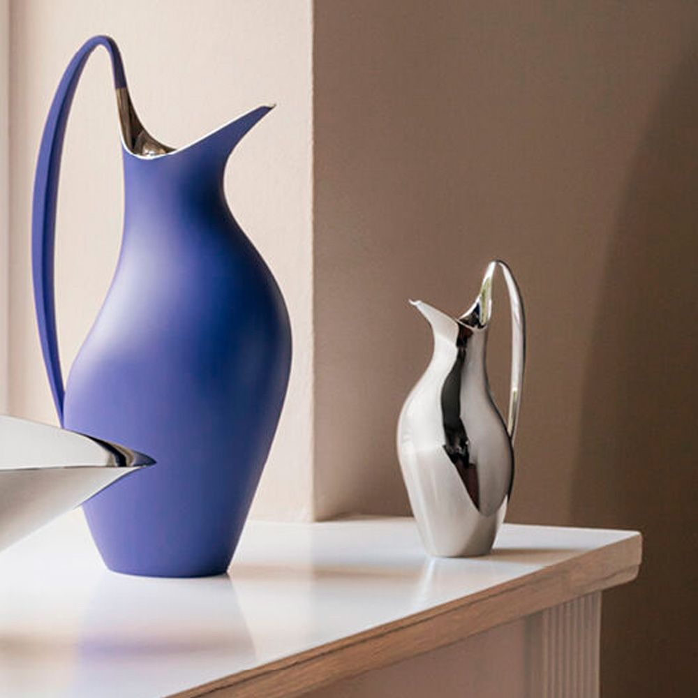 Georg Jensen Henning koppel kanne miniatyr 16 cm blank