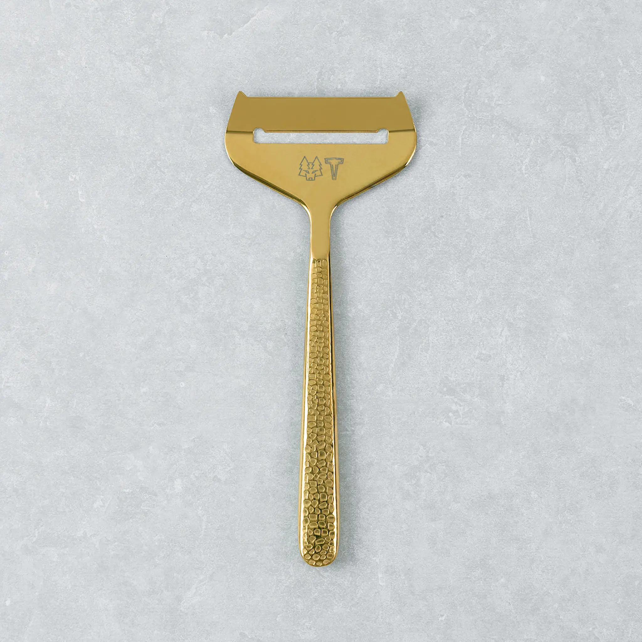 Vargen & Thor Frost Juustohöylä 18 cm Messinki