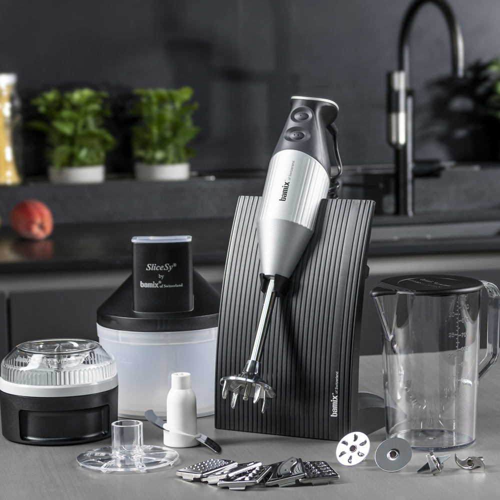 Bamix Bamix stavmikser swissline superbox 200W sølvgrå