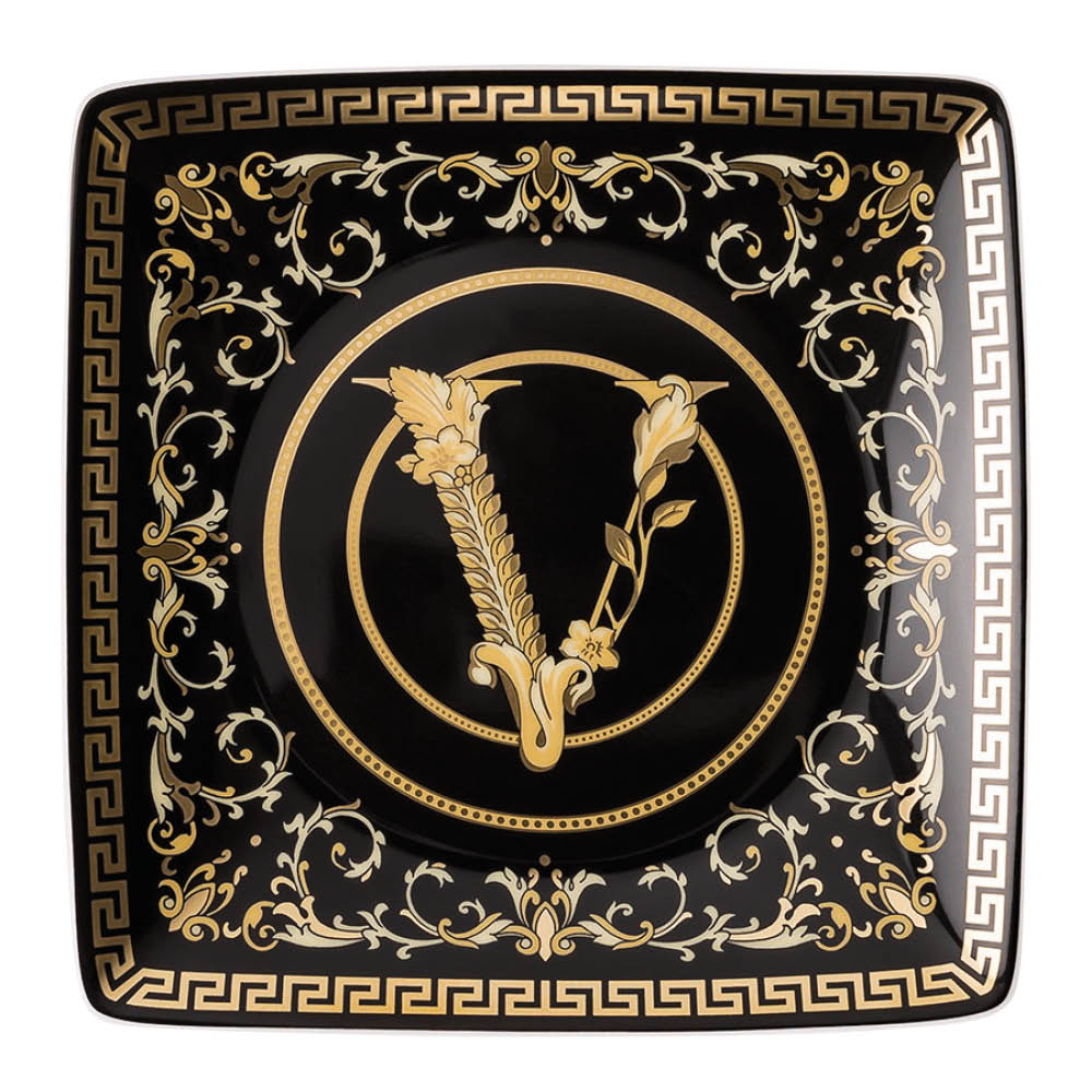 Versace - Virtus Gala kulho 12x12 cm musta