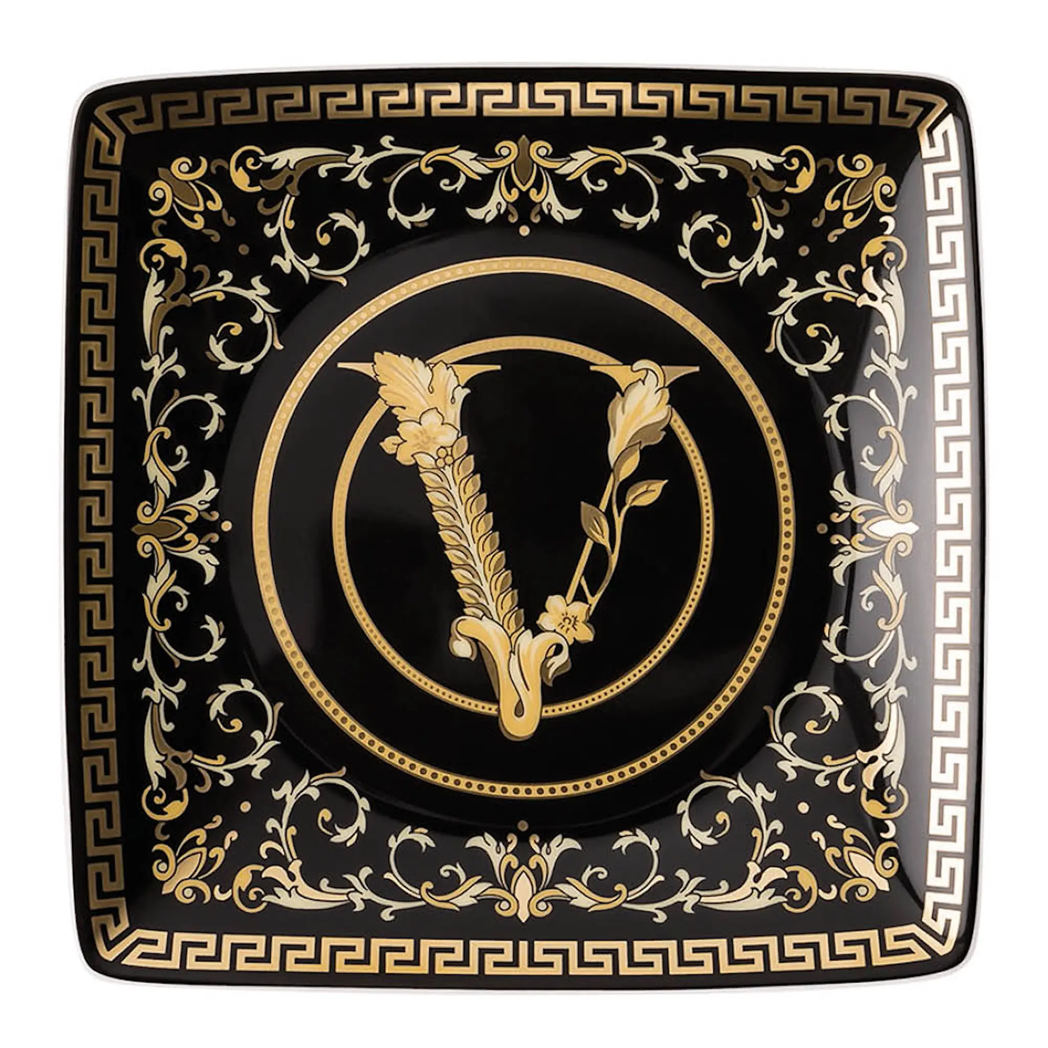 Versace Virtus Gala kulho 12x12 cm musta