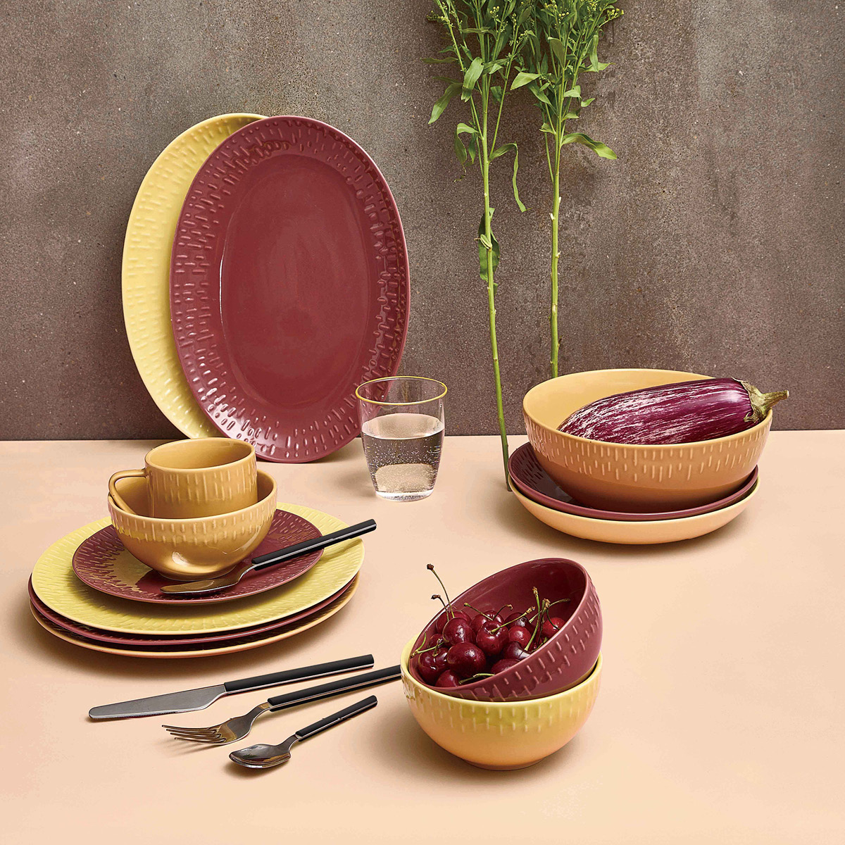 Aida - Life in colour Confetti bestickset 16 delar pepper