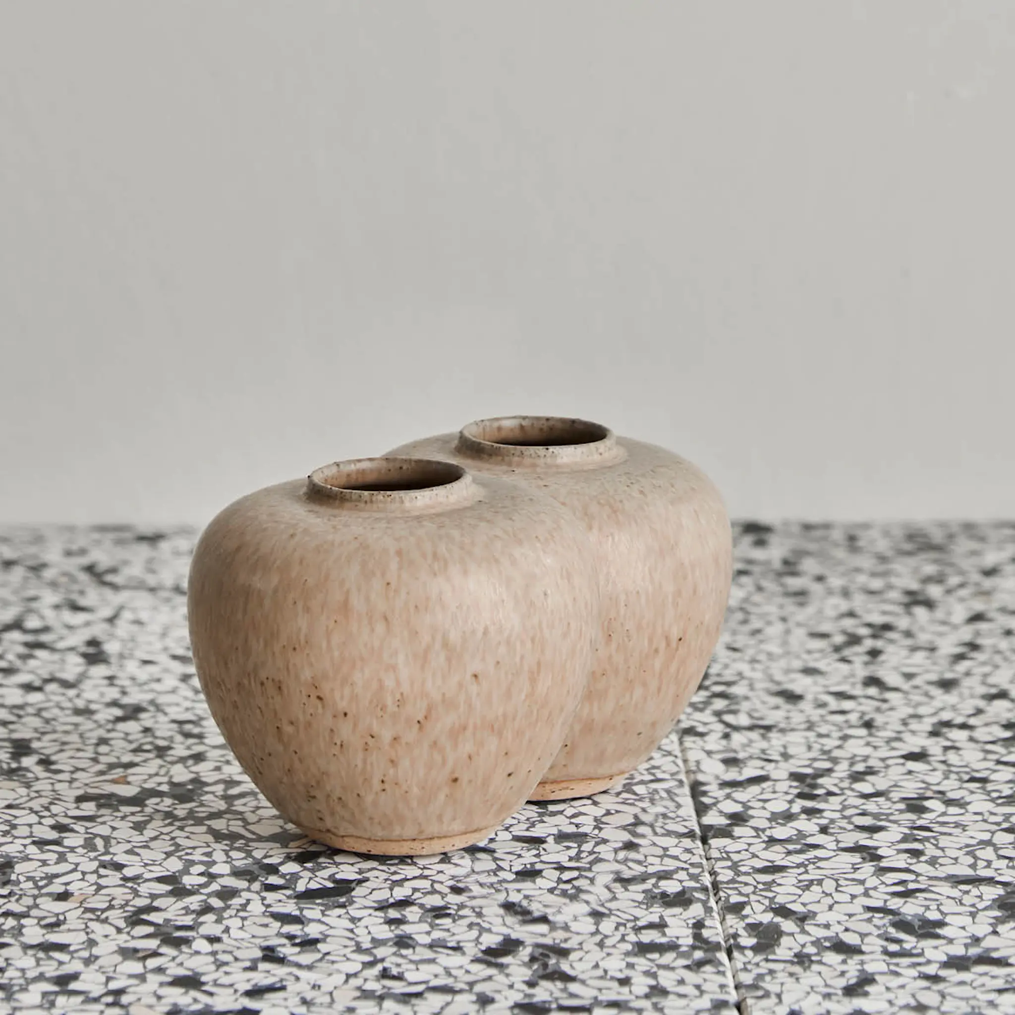 House Doctor Tino Maljakko 9x9,5 cm 2 kpl Beige