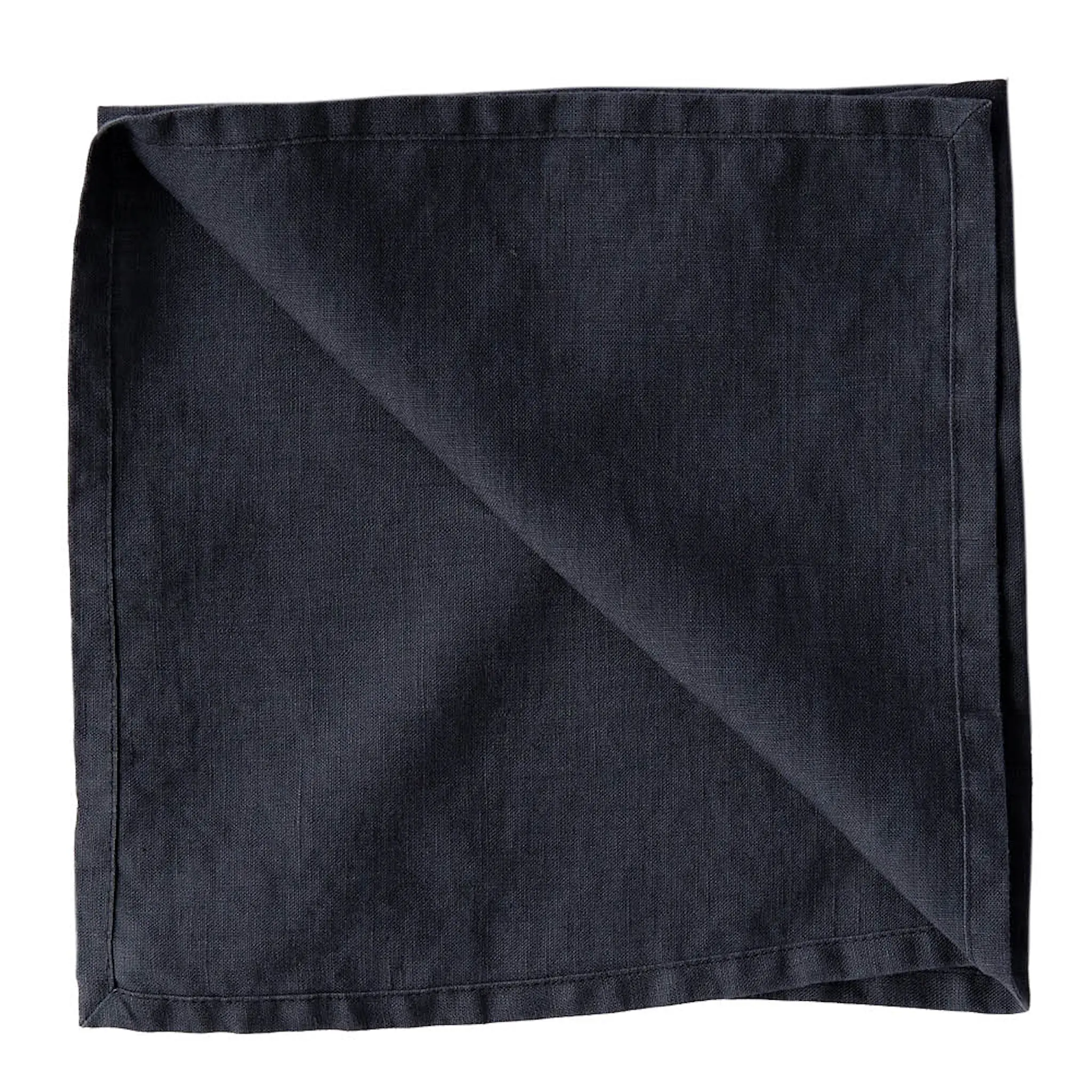Tell Me More Linneservett 45x45 cm night blue linen