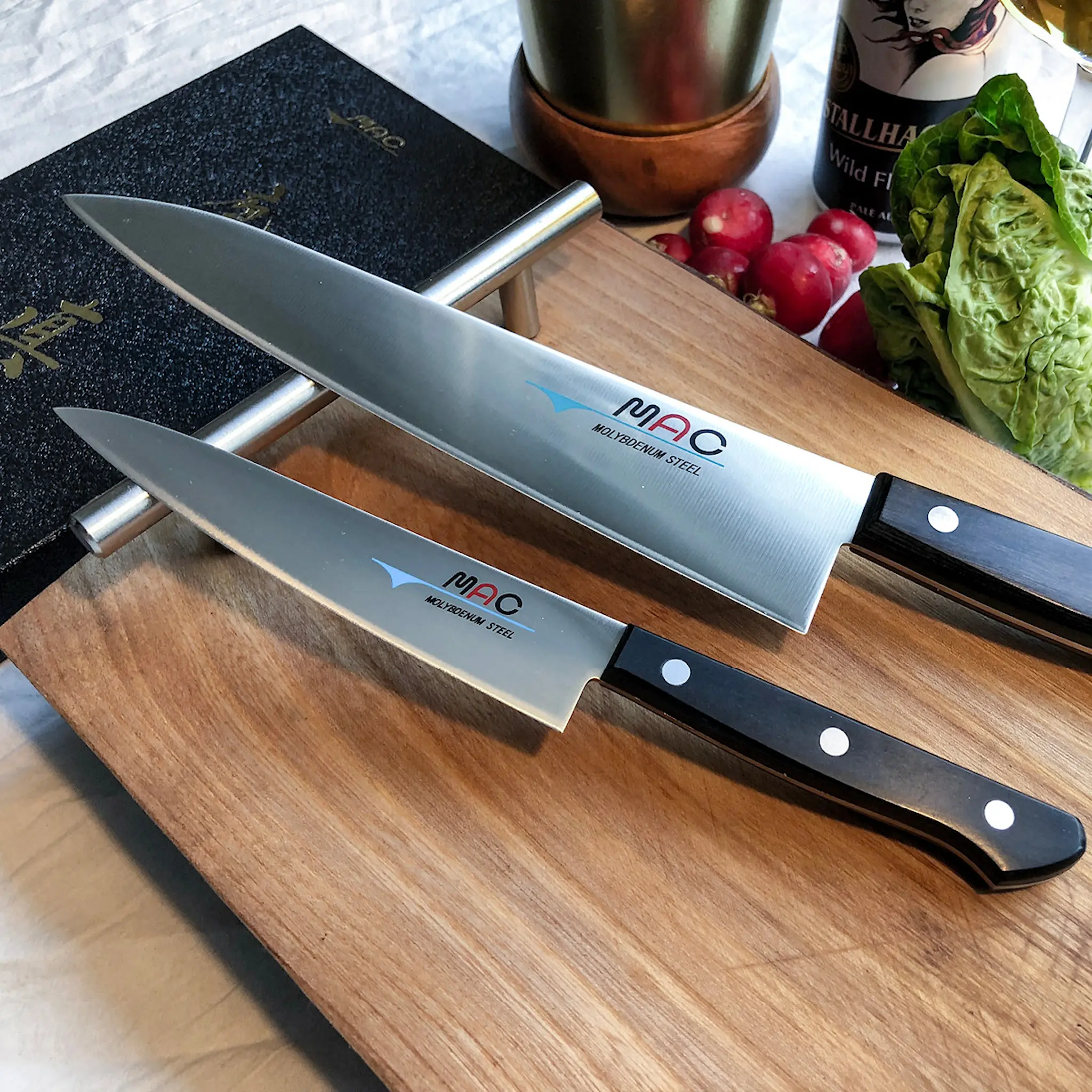 Mac Chef Knivset Grönsakskniv + Kockkniv