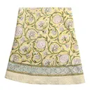 Tangier Pomegranate duk Ø220 cm butter yellow