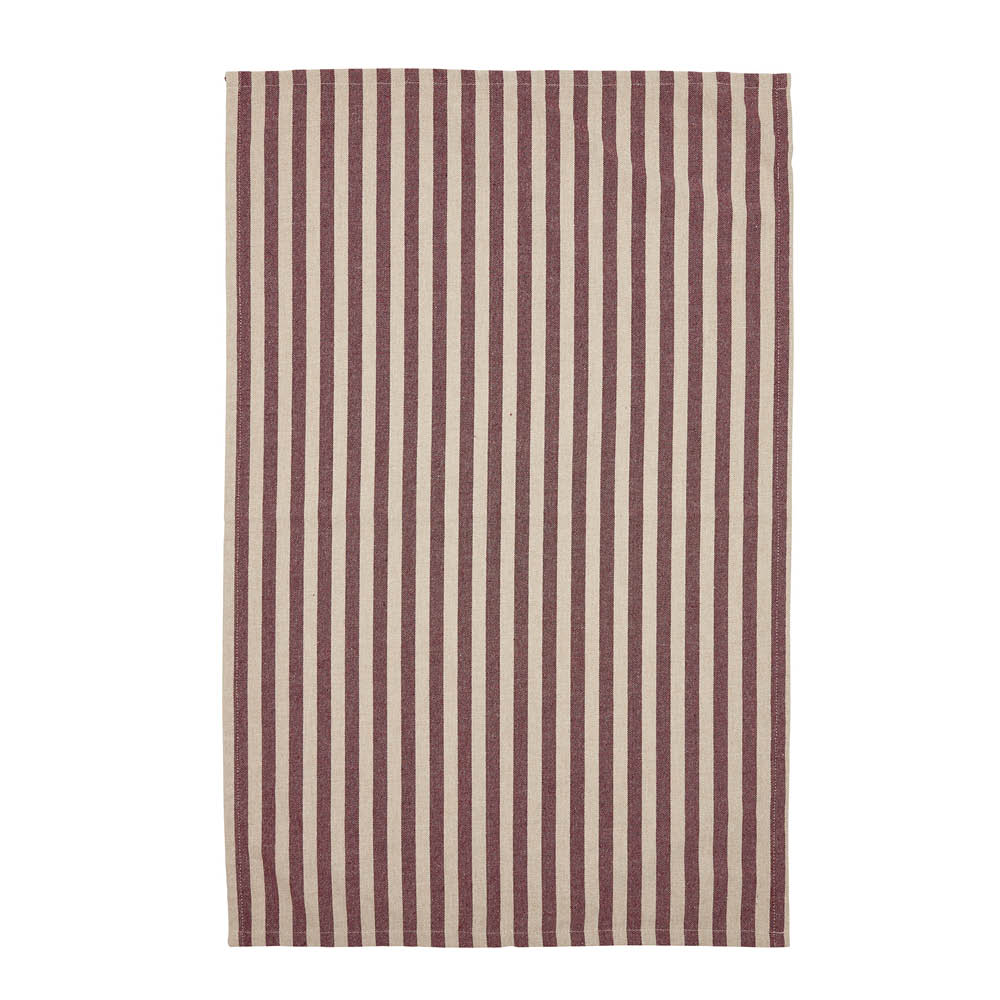 Fondaco Svea kökshandduk 50x70 cm vinröd