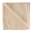 Linneservett 45x45 cm sand linen