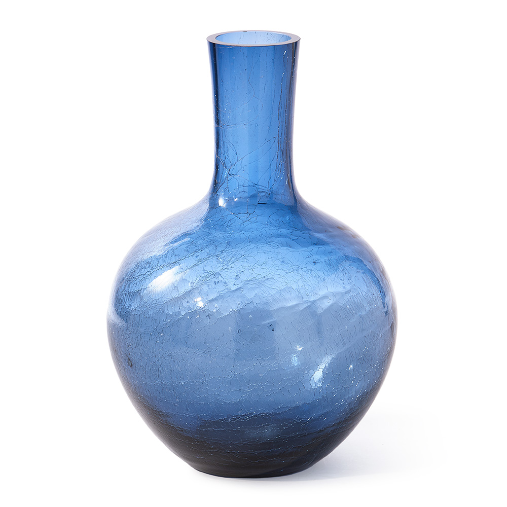 Pols Potten Ball Body Vas 50 cm Blå
