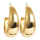 Steel - Soft Coll örhängen 24 mm guld