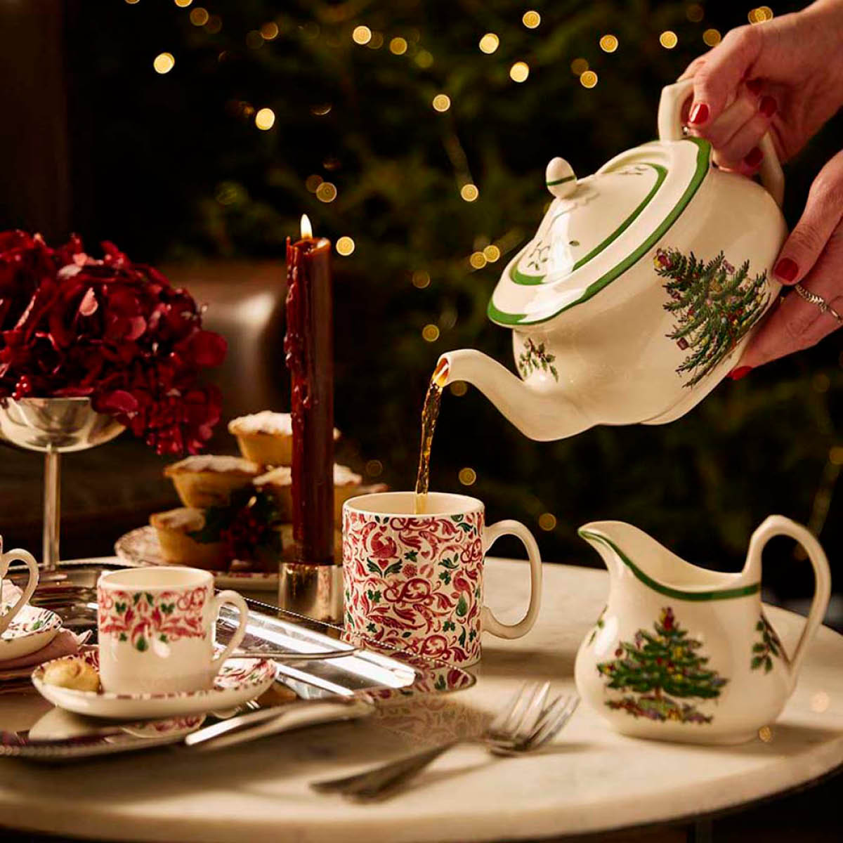 Spode Christmas Tree Yuletide mugg 26 cl 2-pack