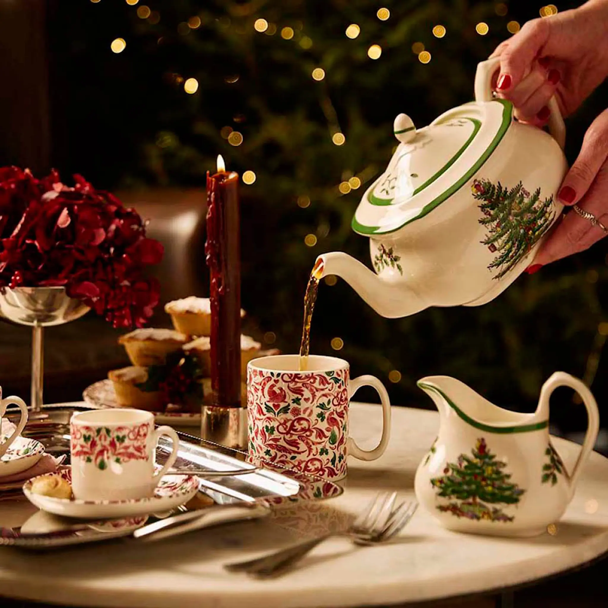 Spode Christmas Tree Yuletide mugg 26 cl 2-pack