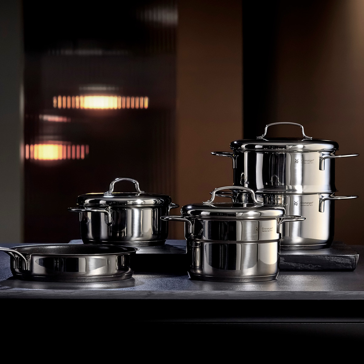 WMF Mini kastrull med lock 12 cm 0,7 L