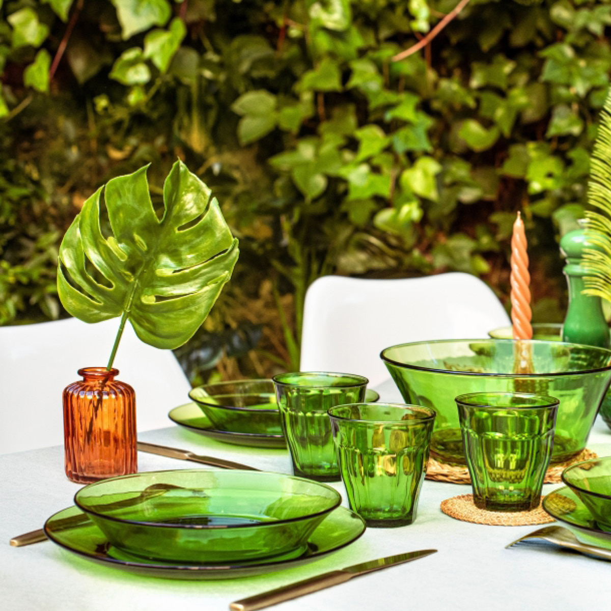 Duralex Picardie Juomalasi 25 cl 6 kpl Vihreä