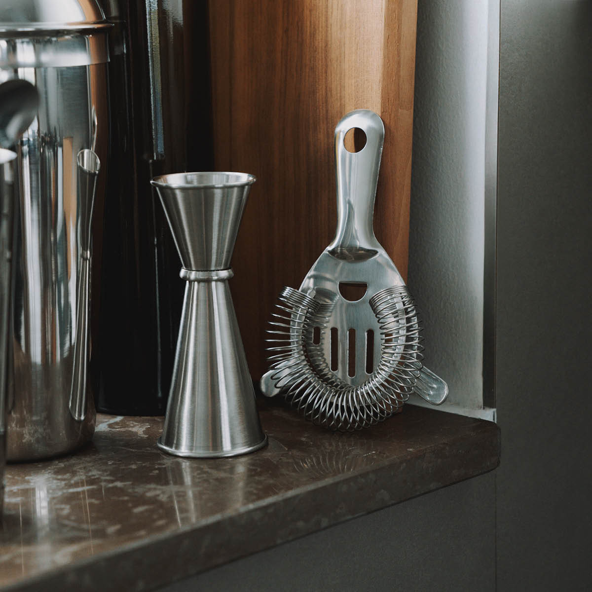 Stiernholm Drink Collection cocktailsil 6 cm blankt stål