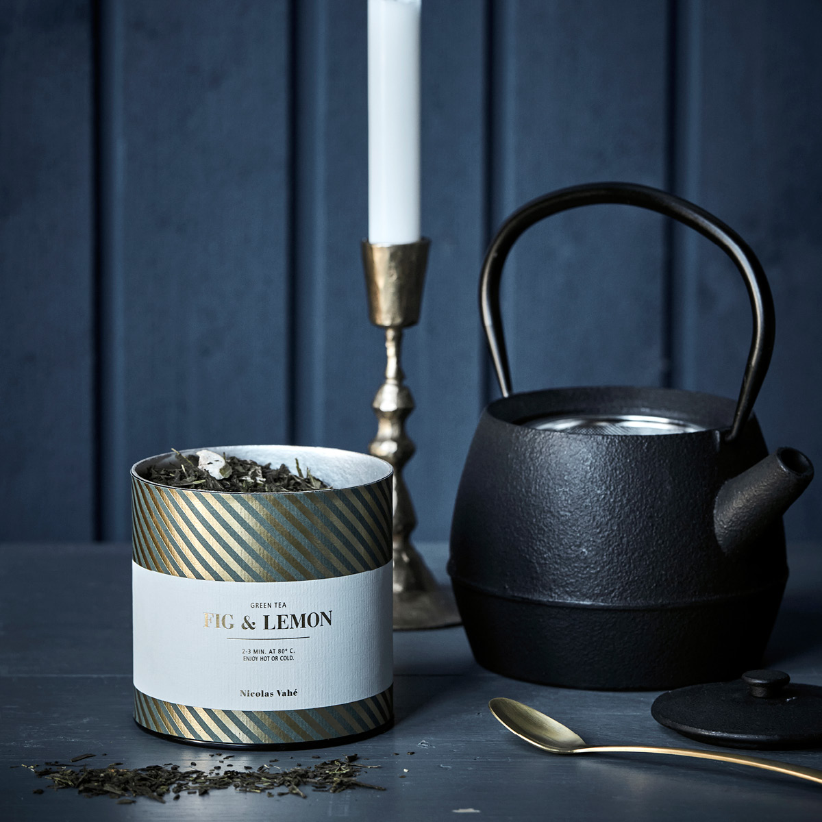 Nicolas Vahé Grönt Te Fikon & Citron 100 g