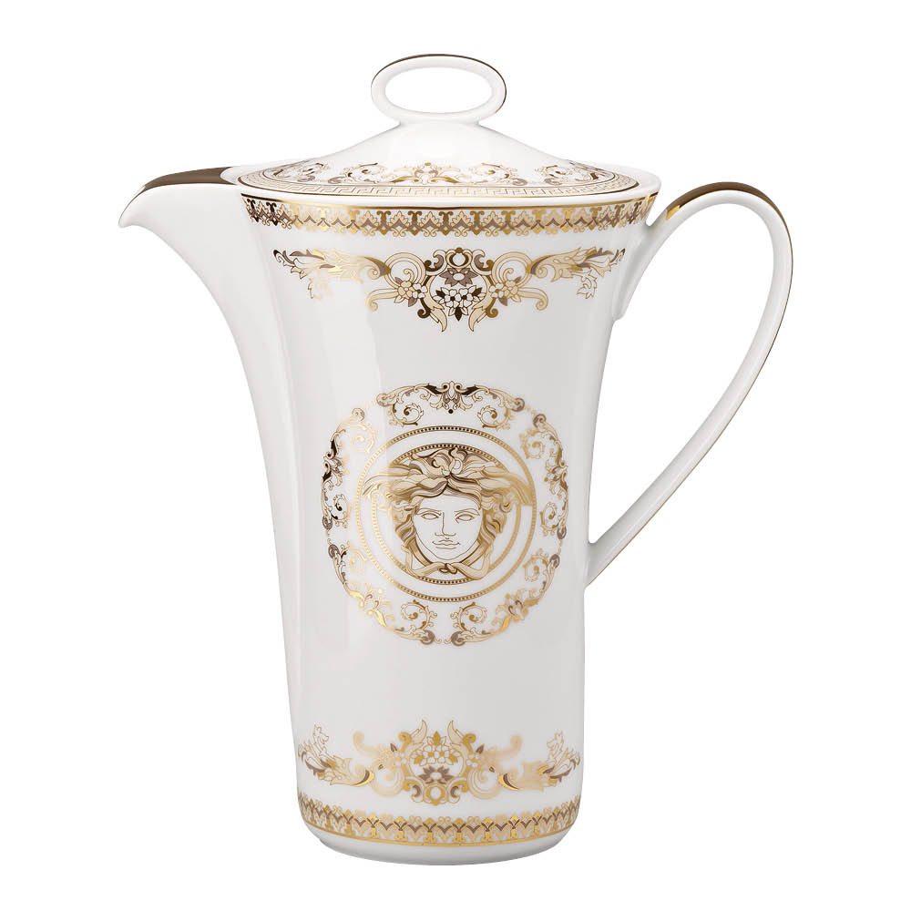 Versace - Medusa Gala kahvikannu 1,2 L valkoinen/kulta