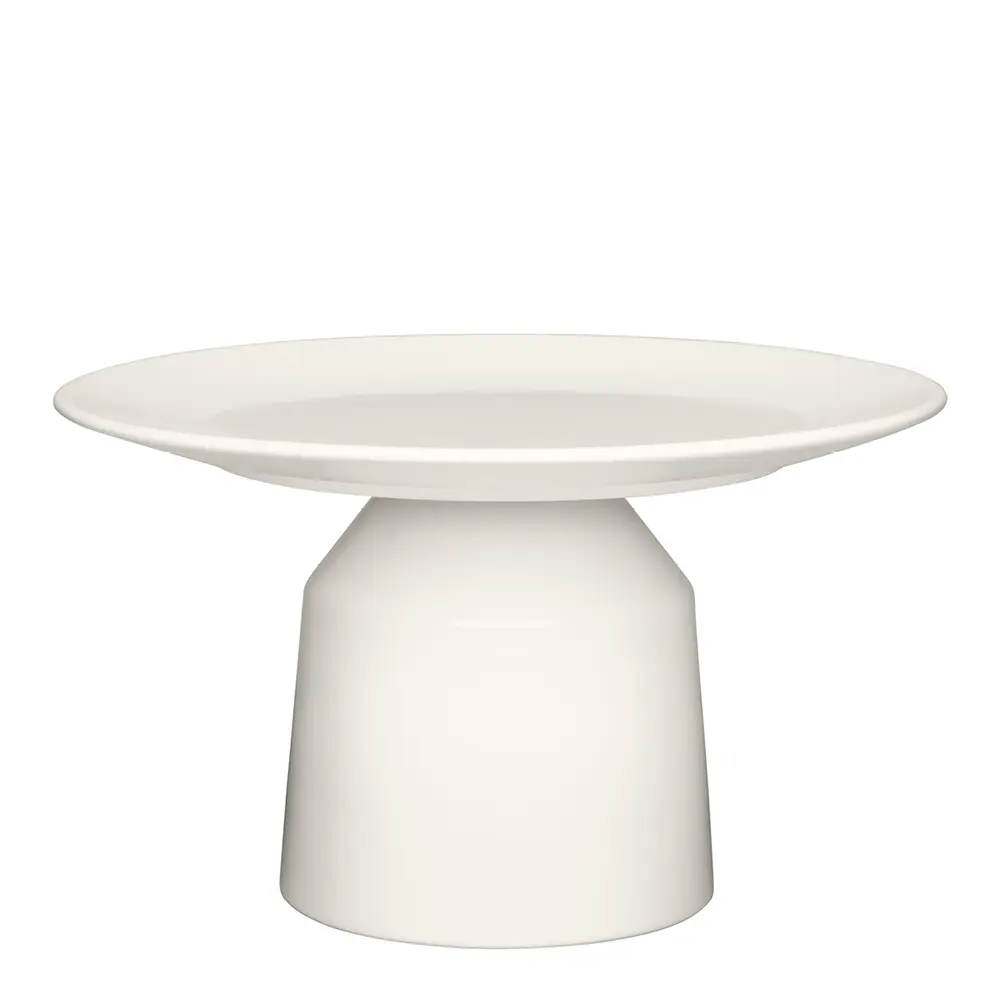 Solare Korkea Tarjoiluastia 24x14 cm Valkoinen