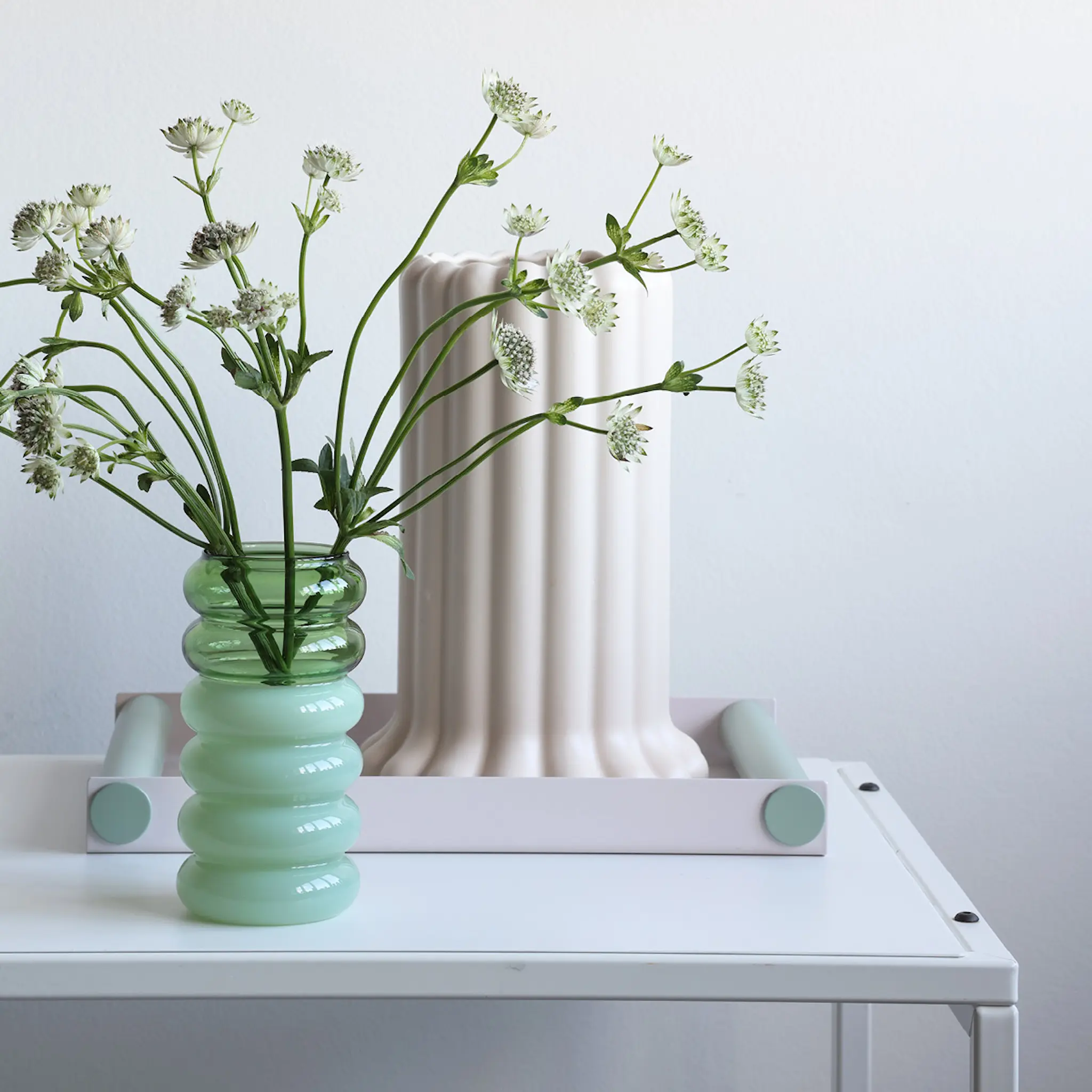 Design Letters Bubble Vas/Ljusstake 13,5 cm Grön