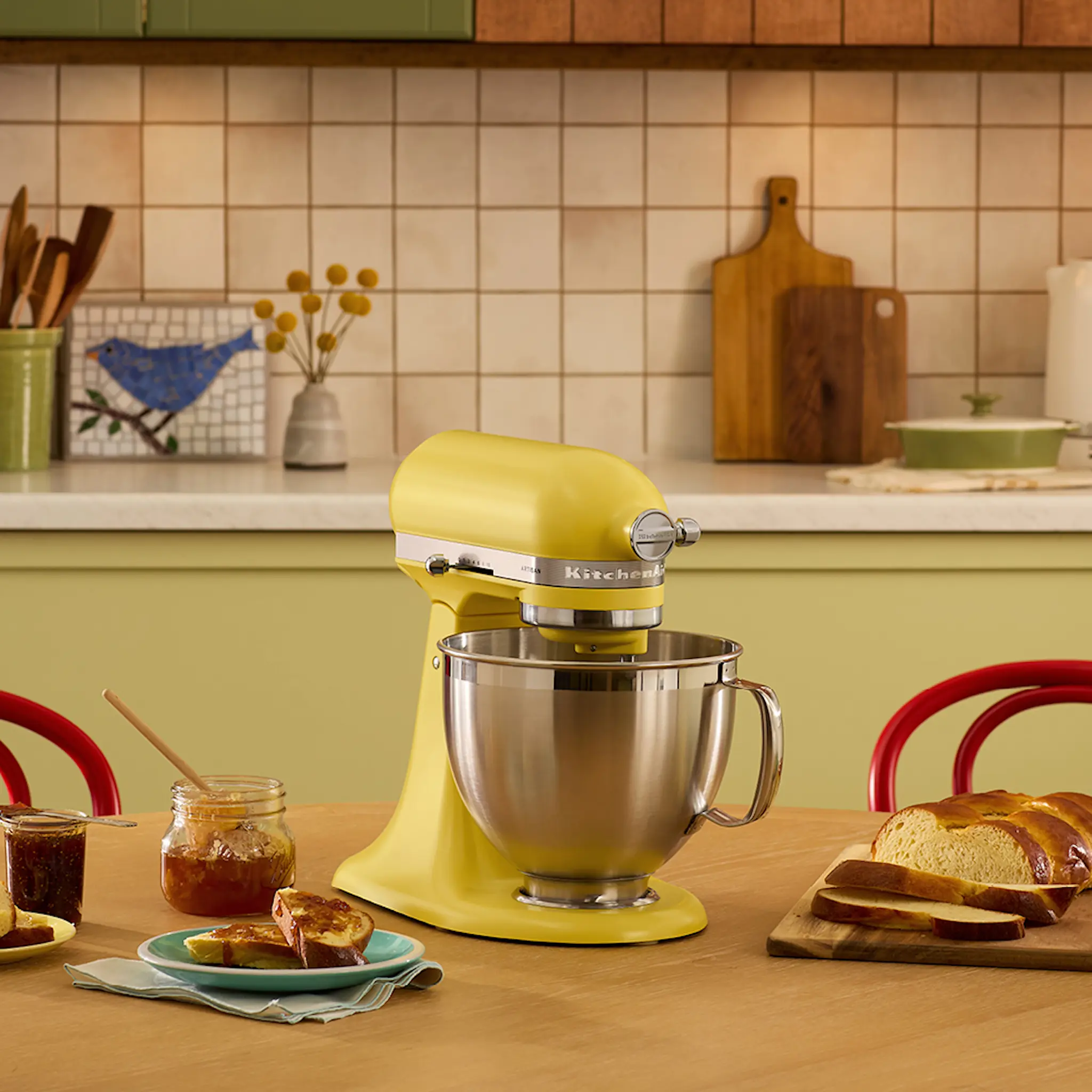 KitchenAid KitchenAid Artisan köksmaskin 5KSM195PSEBT 4,7 L Butter