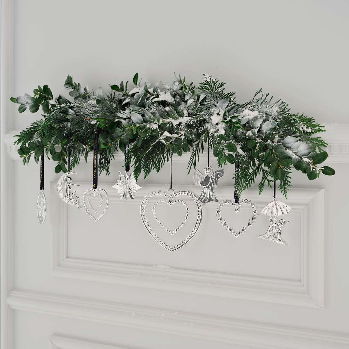 Rosendahl Julhänge Ängel med Harpa 7 cm Försilvrad