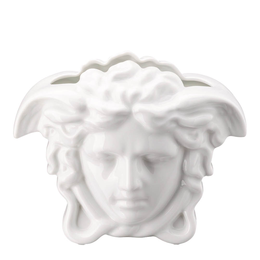 Versace Medusa Grande vas 15 cm vit